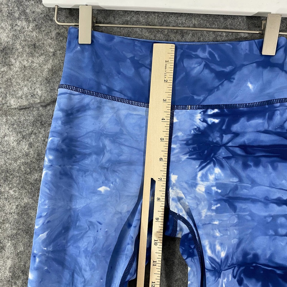 Zyia Active Leggings Girls Small (8-9) Blue Tie Dye Hendrix Light N Tight - Picture 9 of 12